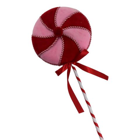 25CM D PINK RED LOLLIPOP
