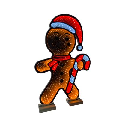 GINGERBREAD MAN 60CM INFINITY LIGHT UP