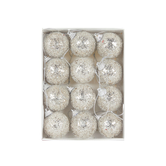 PRE ORDER MINI CHAMPAGNE SUGAR BAUBLES 12PK