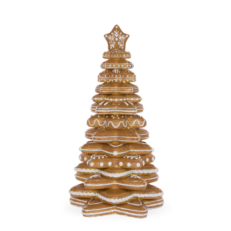PRE ORDER 46CM GINGERBREAD COOKIE STACK TREE