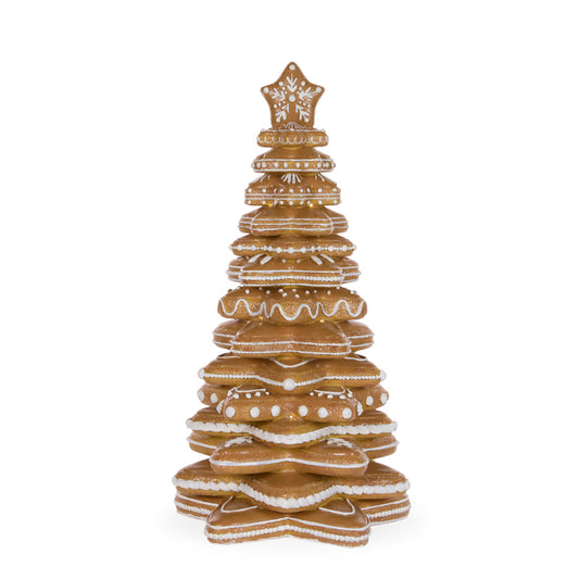 PRE ORDER 46CM GINGERBREAD COOKIE STACK TREE