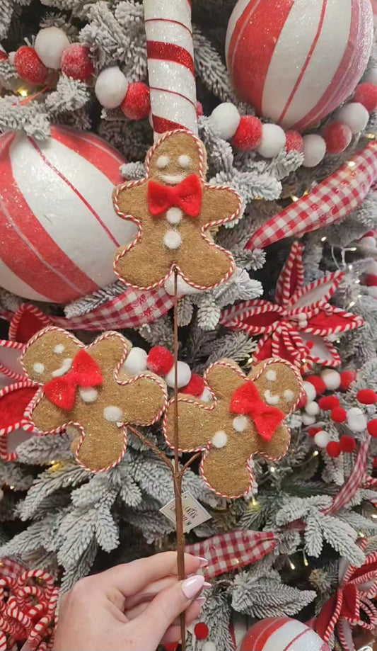 GINGERBREAD MAN PICK