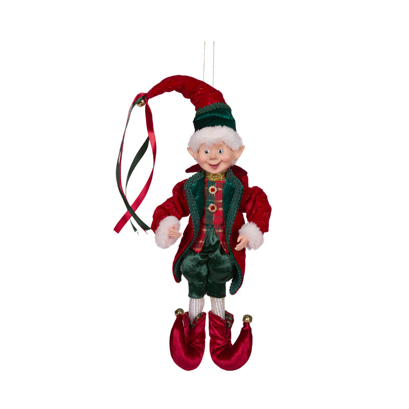 PRE ORDER 40CM FESTIVE FABRIC ELF