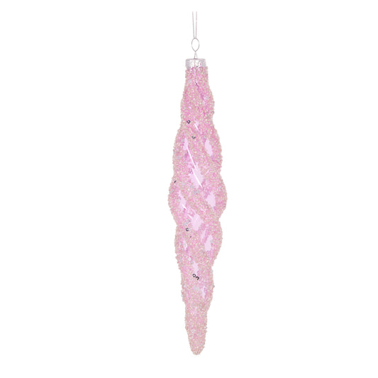 PRE ORDER EMBELLISHED PINK LONG DROP