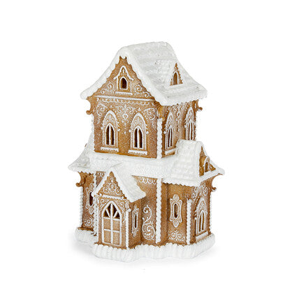 PRE ORDER LED GINGERBREAD MANSION