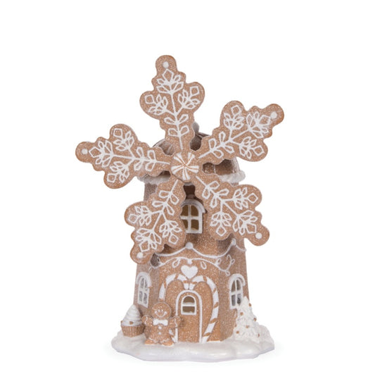 PRE ORDER LED GINGERBREAD WINDMILL