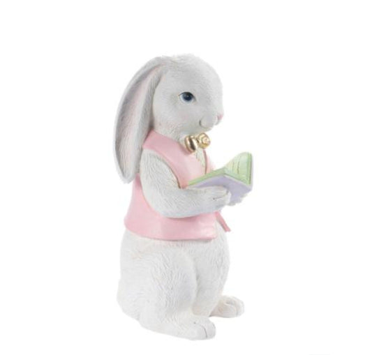 PRE ORDER PASTEL READING BUNNY